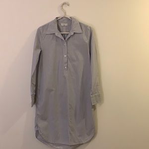 Aritzia- Babaton pin stripe shirt dress